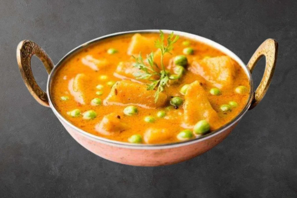 Aloo matar bei Bollywood Tadka Indisches Restaurant Berlin