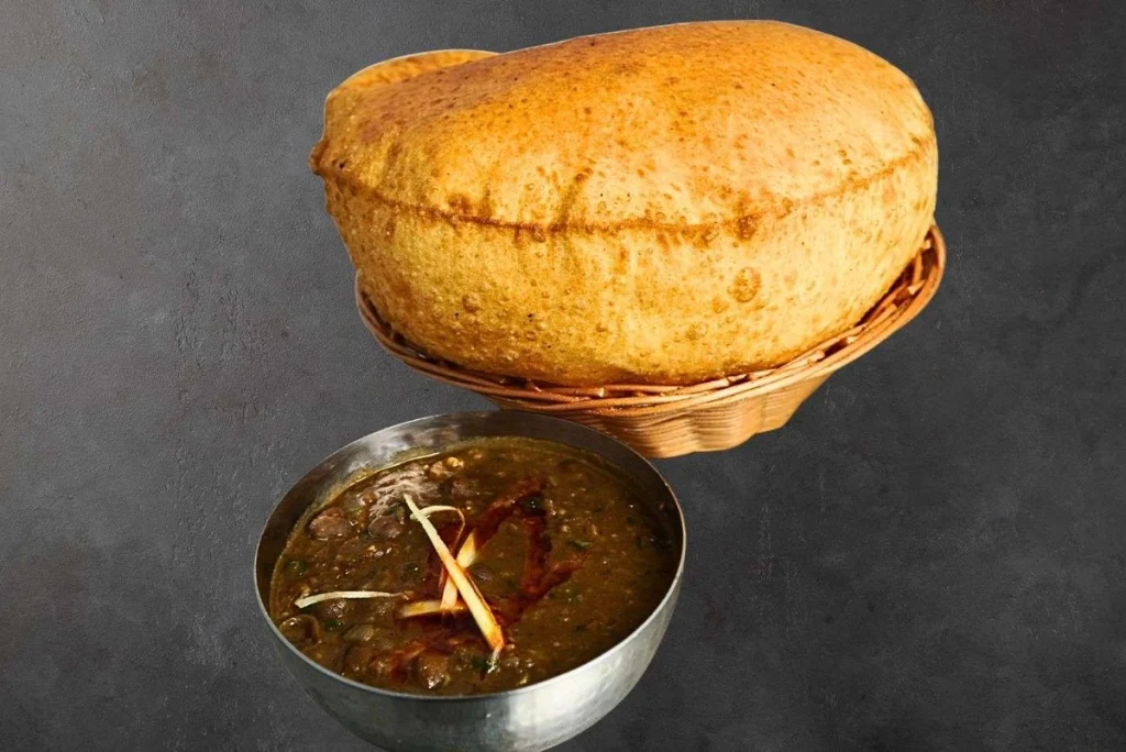 Chole Bhatura bei Bollywood Tadka Indisches Restaurant Berlin