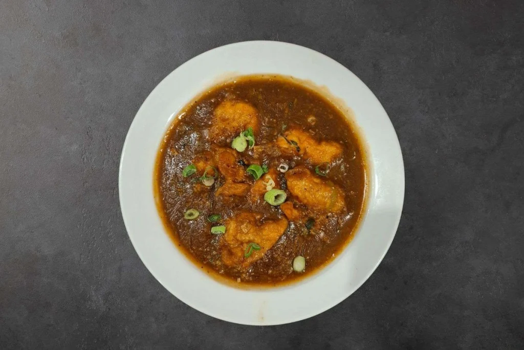 Paneer Chilli gravy at Bollywood Tadka Indian Restaurant Berlin