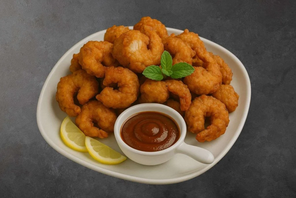 Prawns Pakora bei Bollywood Tadka Indisches Restaurant Berlin