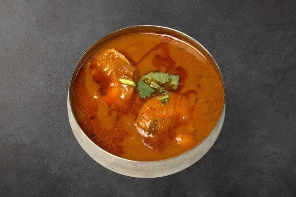 Prawns curry bei Bollywood Tadka Indisches Restaurant Berlin