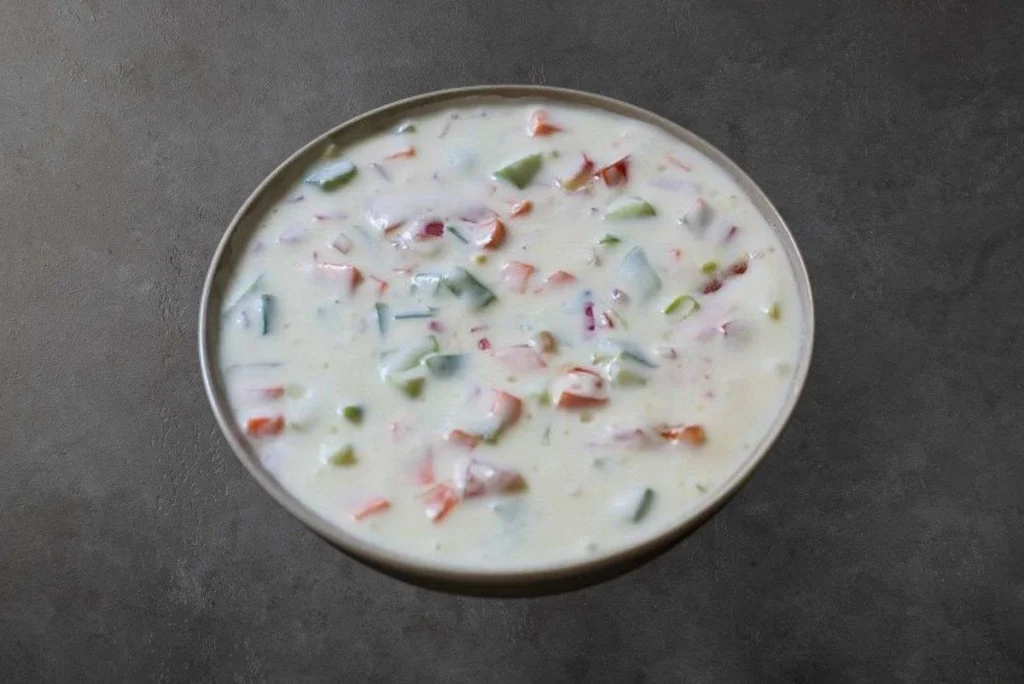 Veg Raita bei Bollywood Tadka Indisches Restaurant Berlin